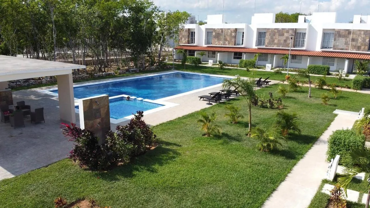Villa Familiar En Playa Del Carmen Con Alberca Mexico